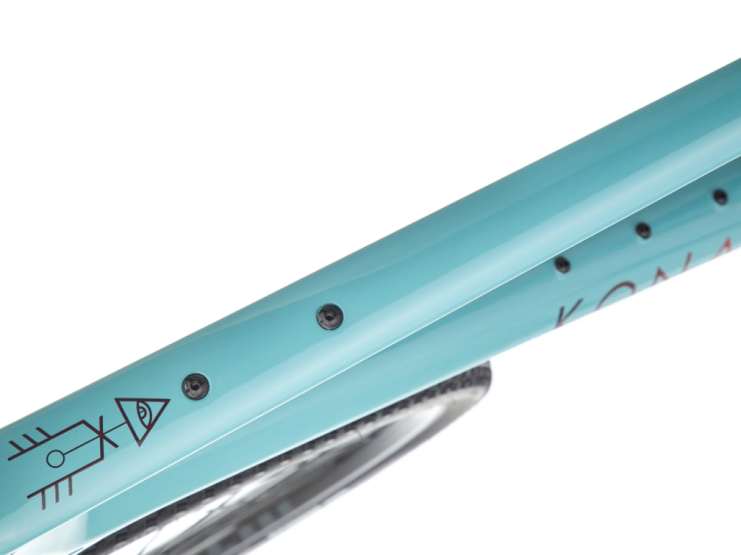 Gravel pyörä KONA Ouroboros CR/DL, Gloss Harbor Grey (vihreä) - Image 11