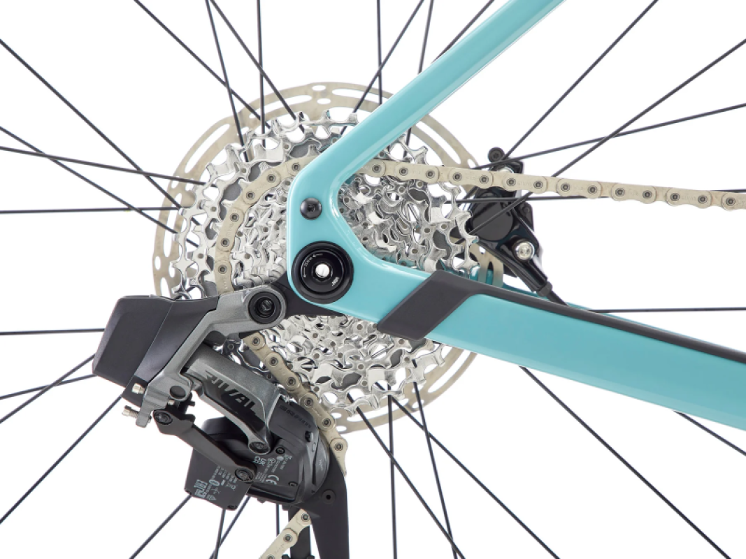 Gravel pyörä KONA Ouroboros CR/DL, Gloss Harbor Grey (vihreä) - Image 3