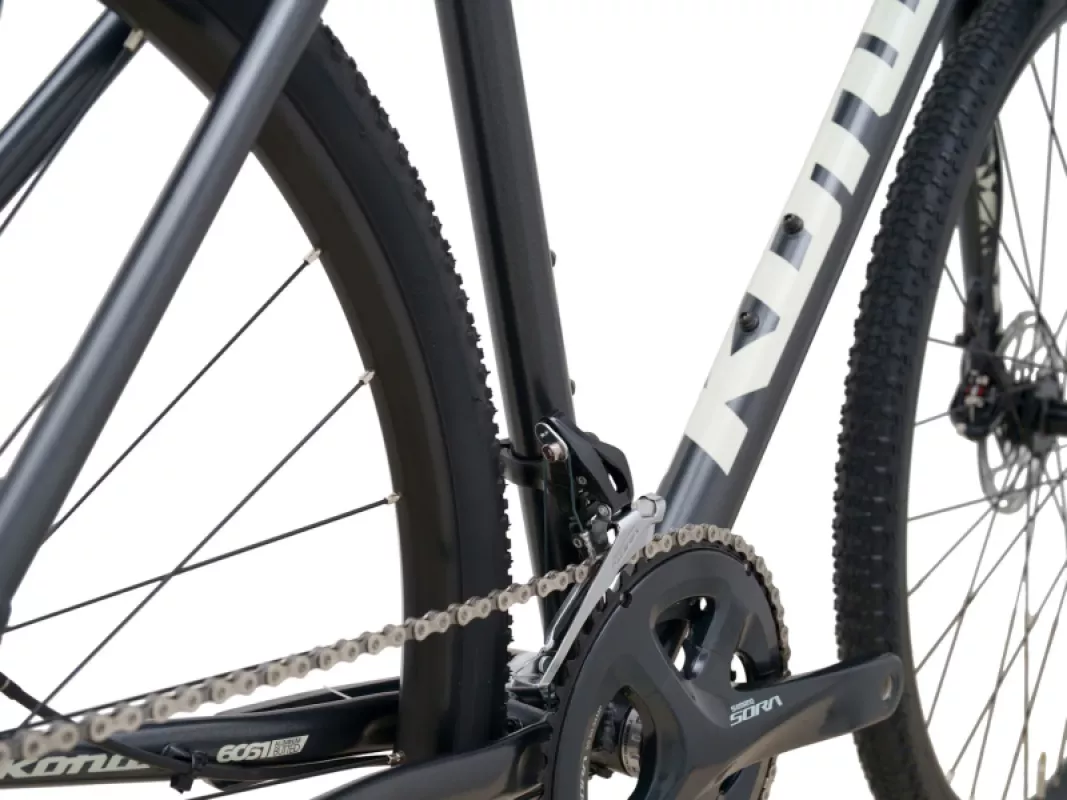 Gravel pyörä KONA Rove AL/DL (2025) Satin Metallic Black - Image 3