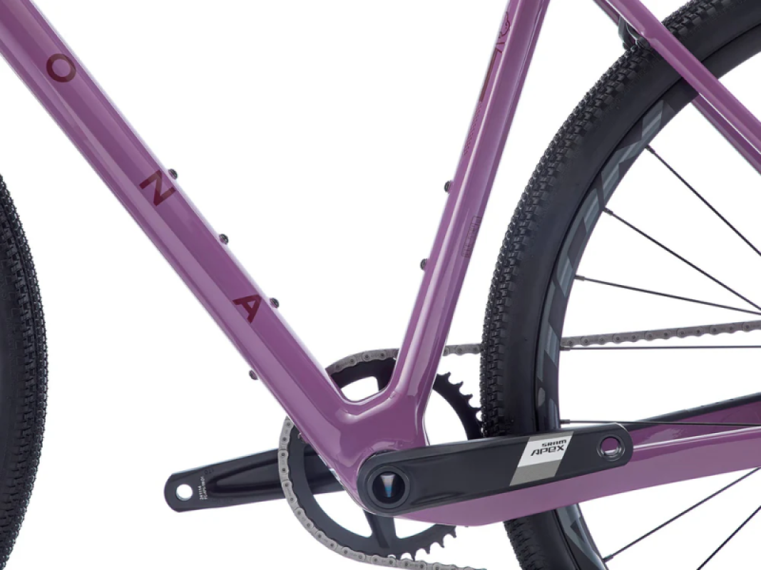 Gravel pyörä KONA Libre CR (2025) Gloss Mauve (Violetti) - Image 2