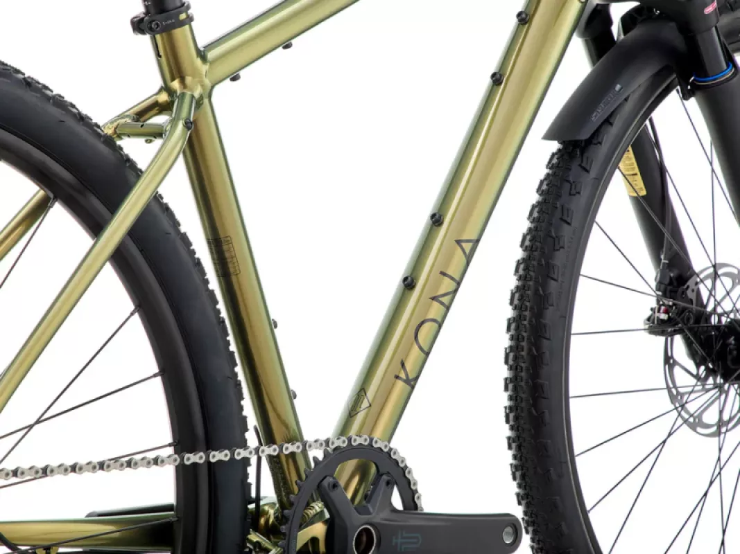 KONA Ouroboros AL, kiiltävä metallinhohtoinen Turismo Olive (vihreä) - Image 3