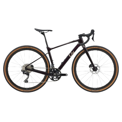 Naisten gravel pyörä LIV Devote Advanced 0 (2025) Tiger Red