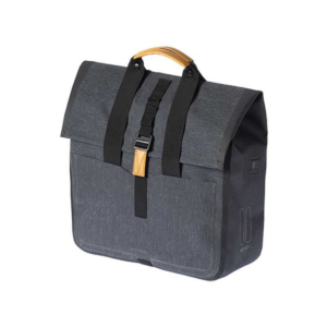 Laukku BASIL Urban Dry Bicycle Shopper, harmaa