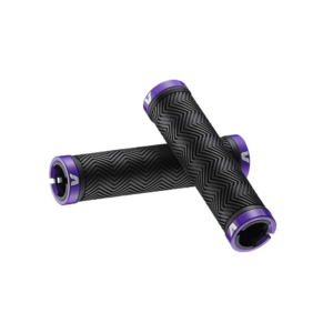 Gripit LIV Sole-O Double Lock-On -kahva, musta/violetti