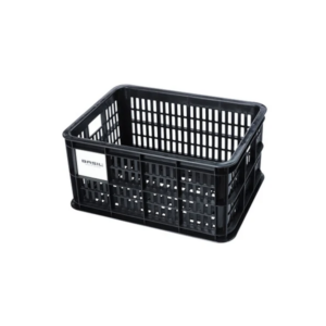 Etukori/tavarakori, BASIL Crate S, 17,5 litraa, musta