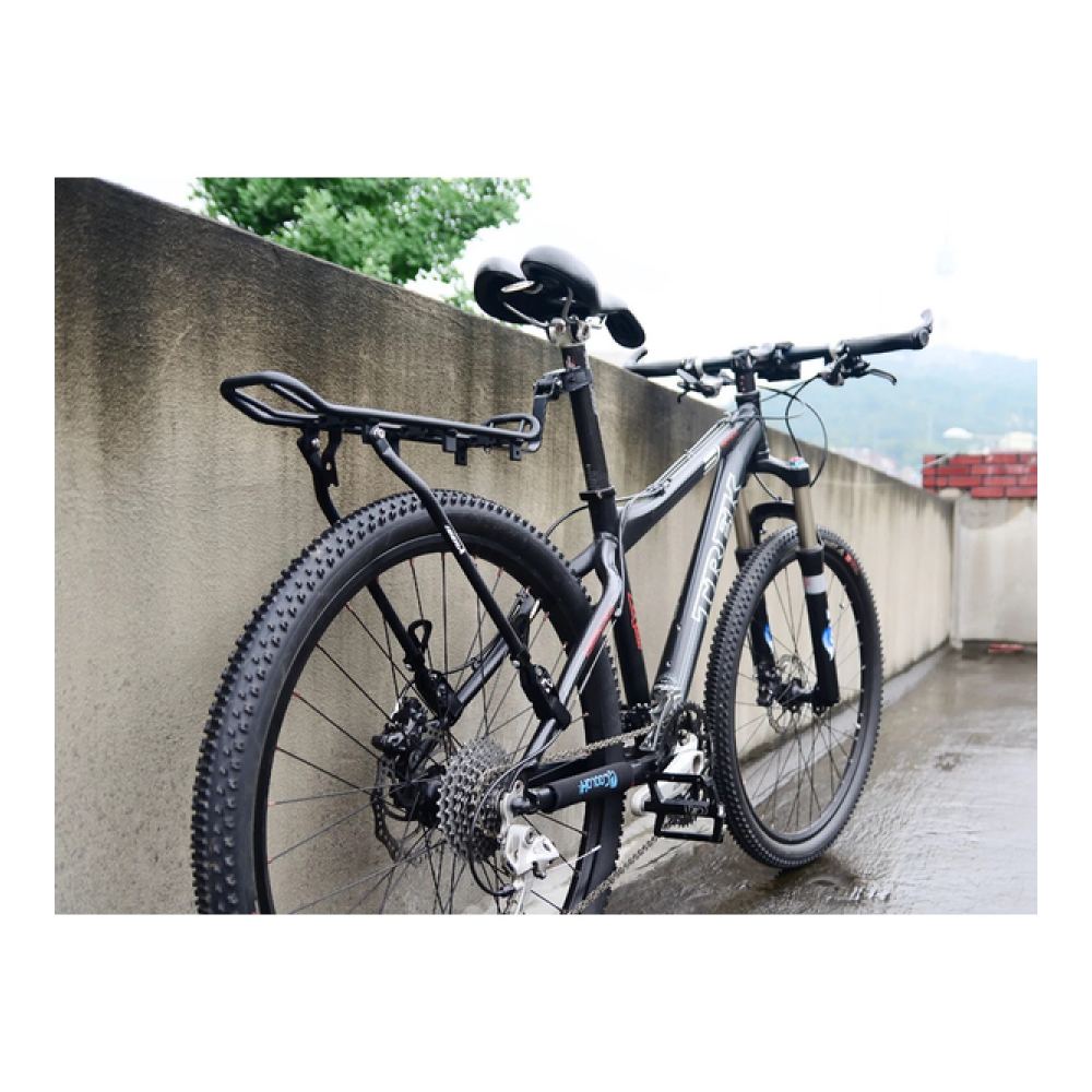 Matkatavarateline IBERA PakRak Road IB-RA17, 26"-29", 7 kg, musta - Image 2