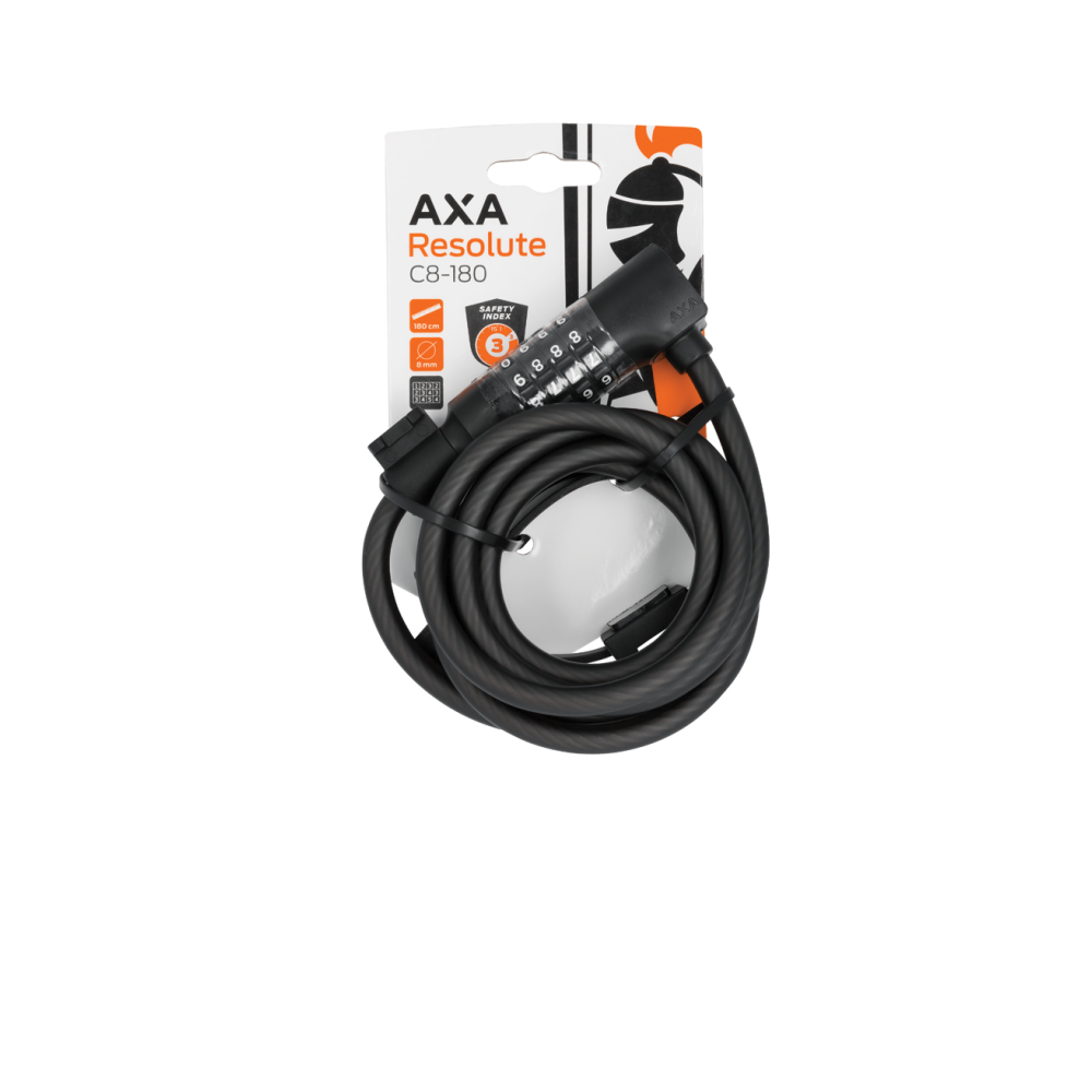 Kaapelilukko AXA RESOLUTE C8-180 - Image 3