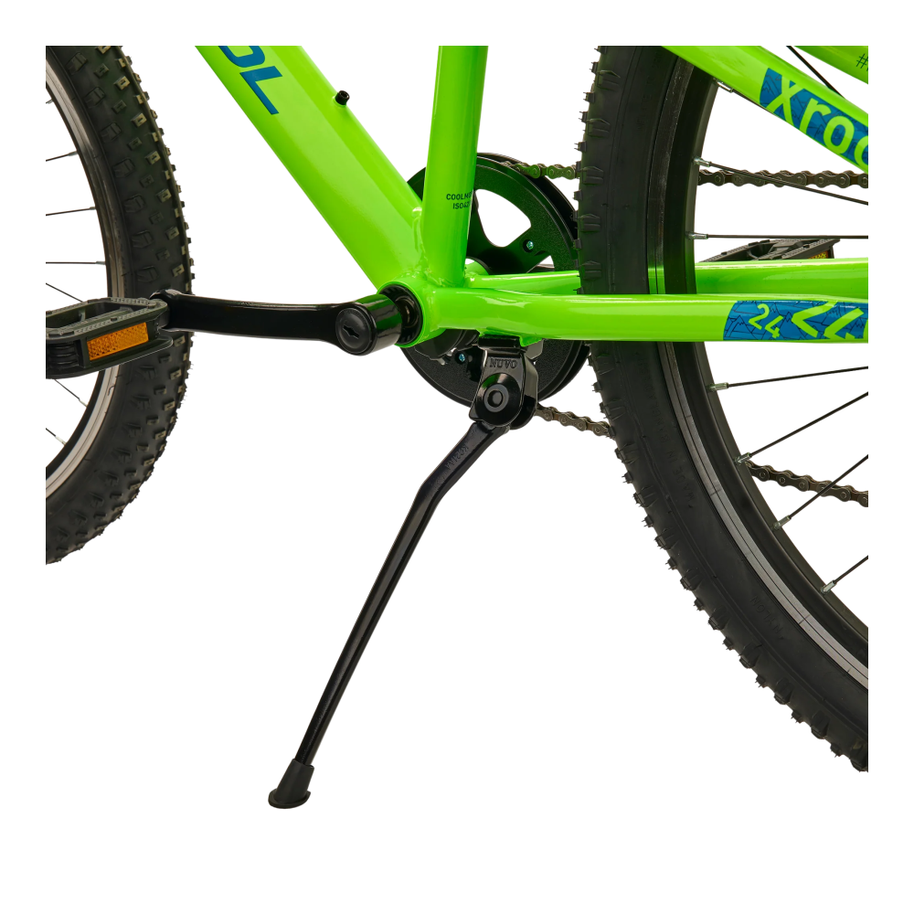 Lasten polkupyörä S'COOL Xroc, 24" neonvihreä/meri - Image 4