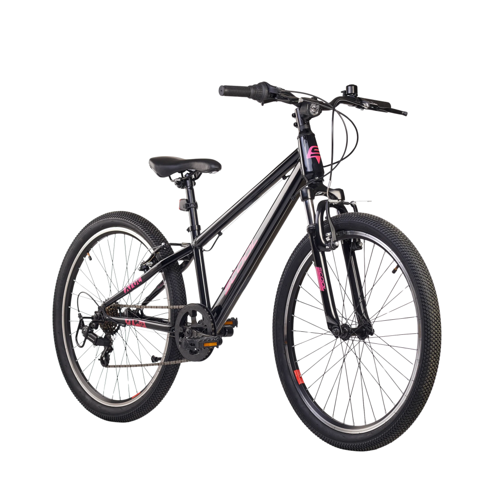 Lasten polkupyörä S'COOL Xroc, 24" Oxid/Pink - Image 2