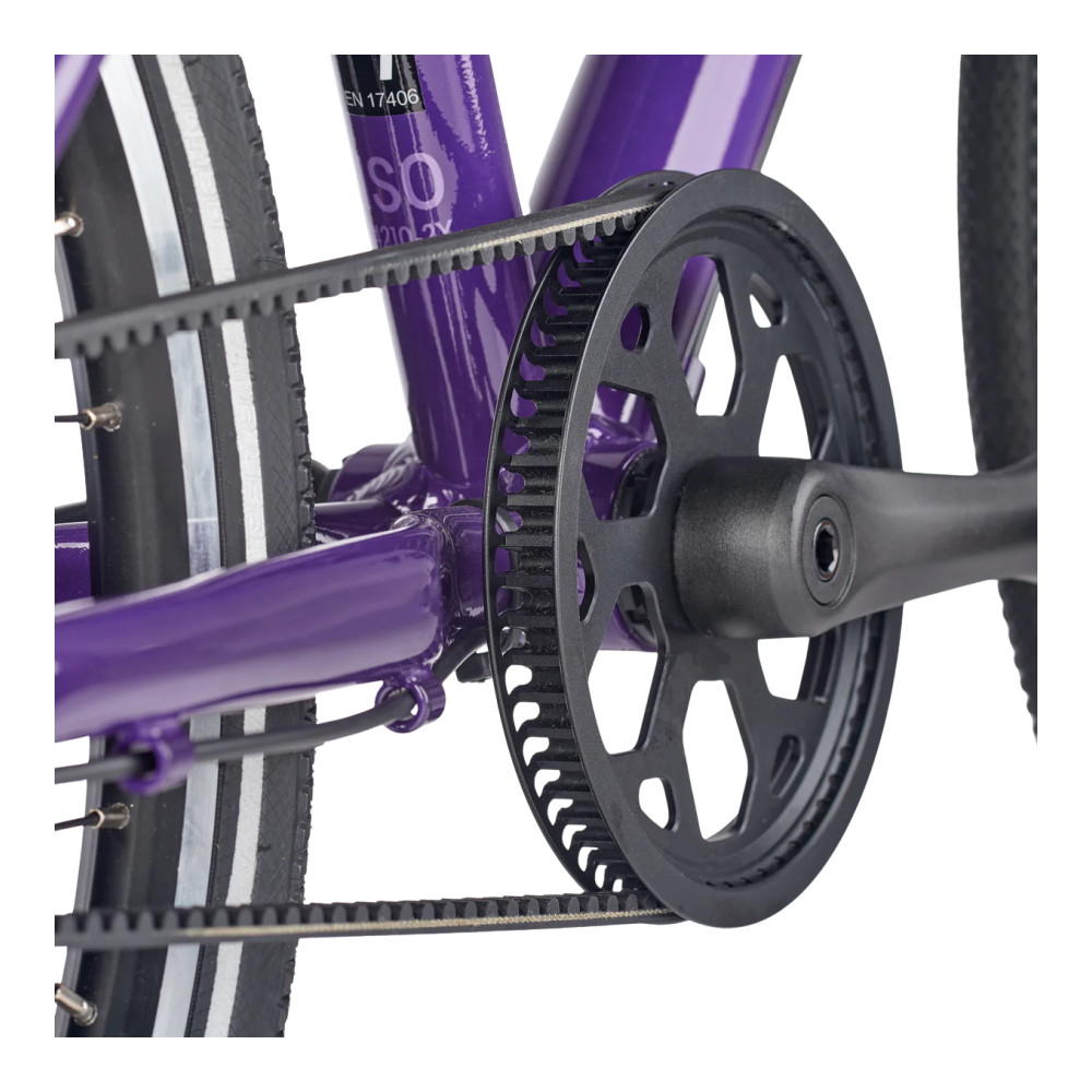 Ultrakevyt lastenpyörä ACADEMY Grade 4 vyö, 20" violetti - Image 3