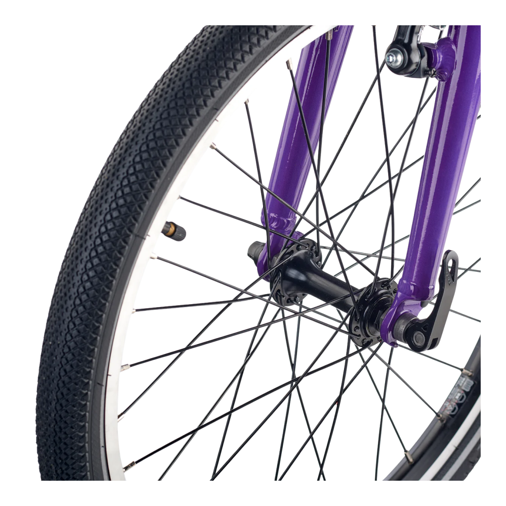 Ultrakevyt lastenpyörä ACADEMY Grade 4 vyö, 20" violetti - Image 4