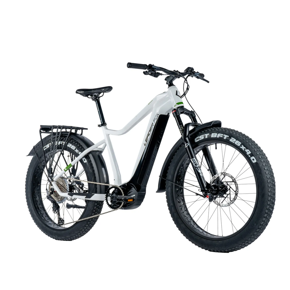 Sähköinen fatbike LEADER FOX Brasa 26": Valkoinen