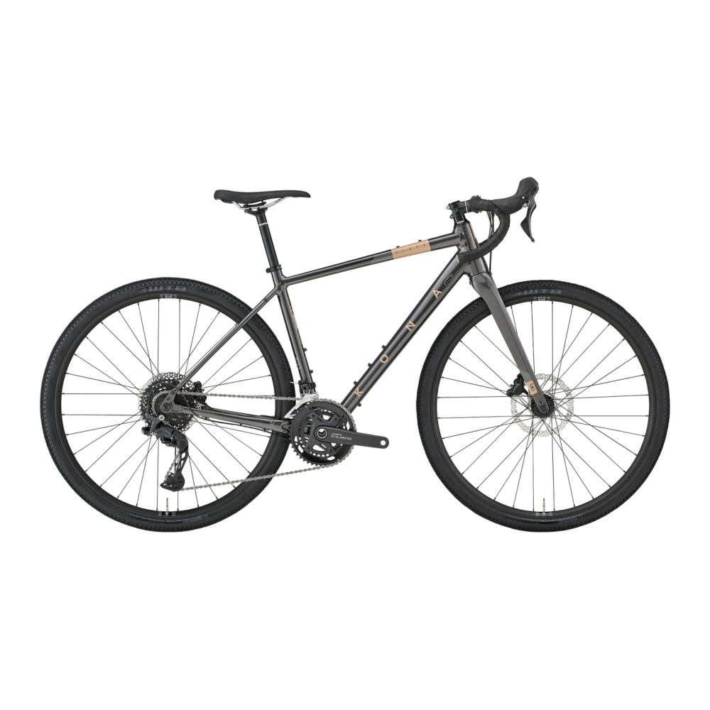 Sorapyörä KONA Libre (2026) kiiltävä metallinhohtoinen hiilenharmaa