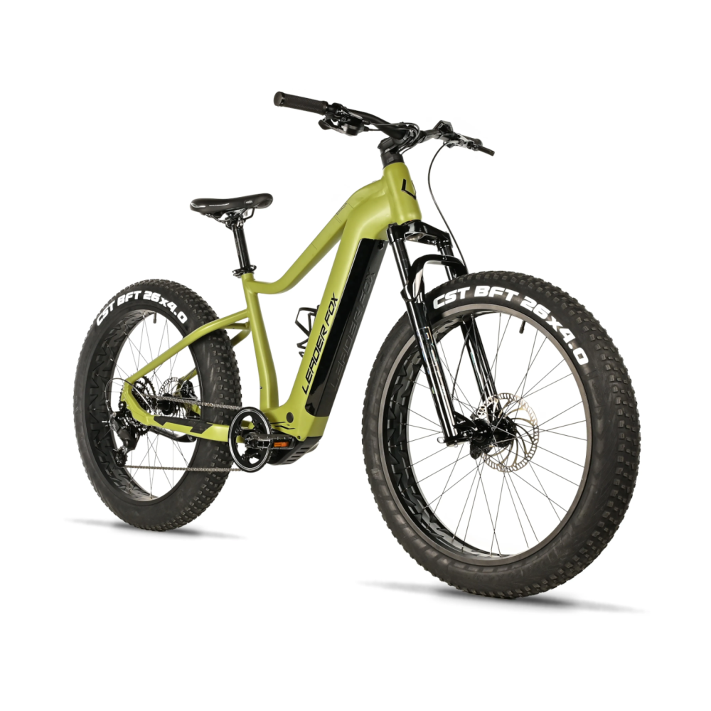 Sähköinen fatbike LEADER FOX Braga 26": Vihreä