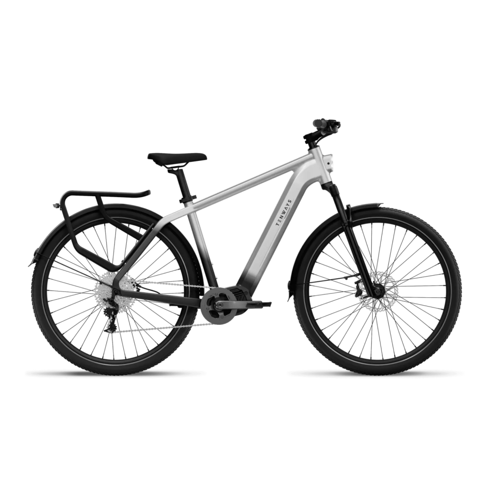 Sähköpyörä TENWAYS AGO X, 29" Gradient Silver
