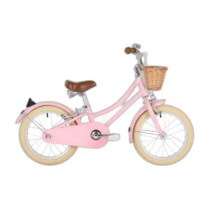 Tyttöjen polkupyörä Bobbin Gingersnap 4-6-vuotiaille, 16 tuumaa, väri pinkki