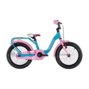 Lasten polkupyörä S´COOL niXe, 16" sininen/pinkki