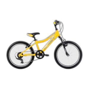 Lasten pyörä ROMET Rambler 20 KID 2, kelta-harmaa