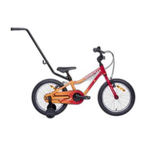 Lasten polkupyörä TABOU Rocket FR, 16" punakeltainen