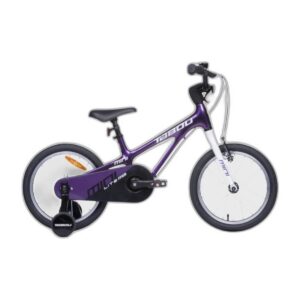 Ultrakevyt lasten polkupyörä TABOU Mini Lite MG, 14" violetti-valkoinen