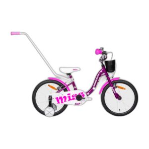 Lasten polkupyörä TABOU Miss ST, 12" violetti-valkoinen