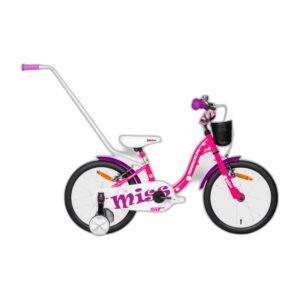 Lasten polkupyörä TABOU Miss ST, 12" pinkki-valkoinen