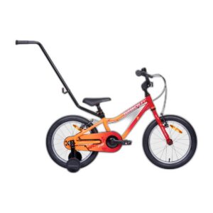 Lasten polkupyörä TABOU Rocket FR, 12" punakeltainen