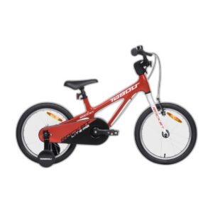 Ultrakevyt lasten polkupyörä TABOU Rocket Lite MG, 14" punainen/valkoinen