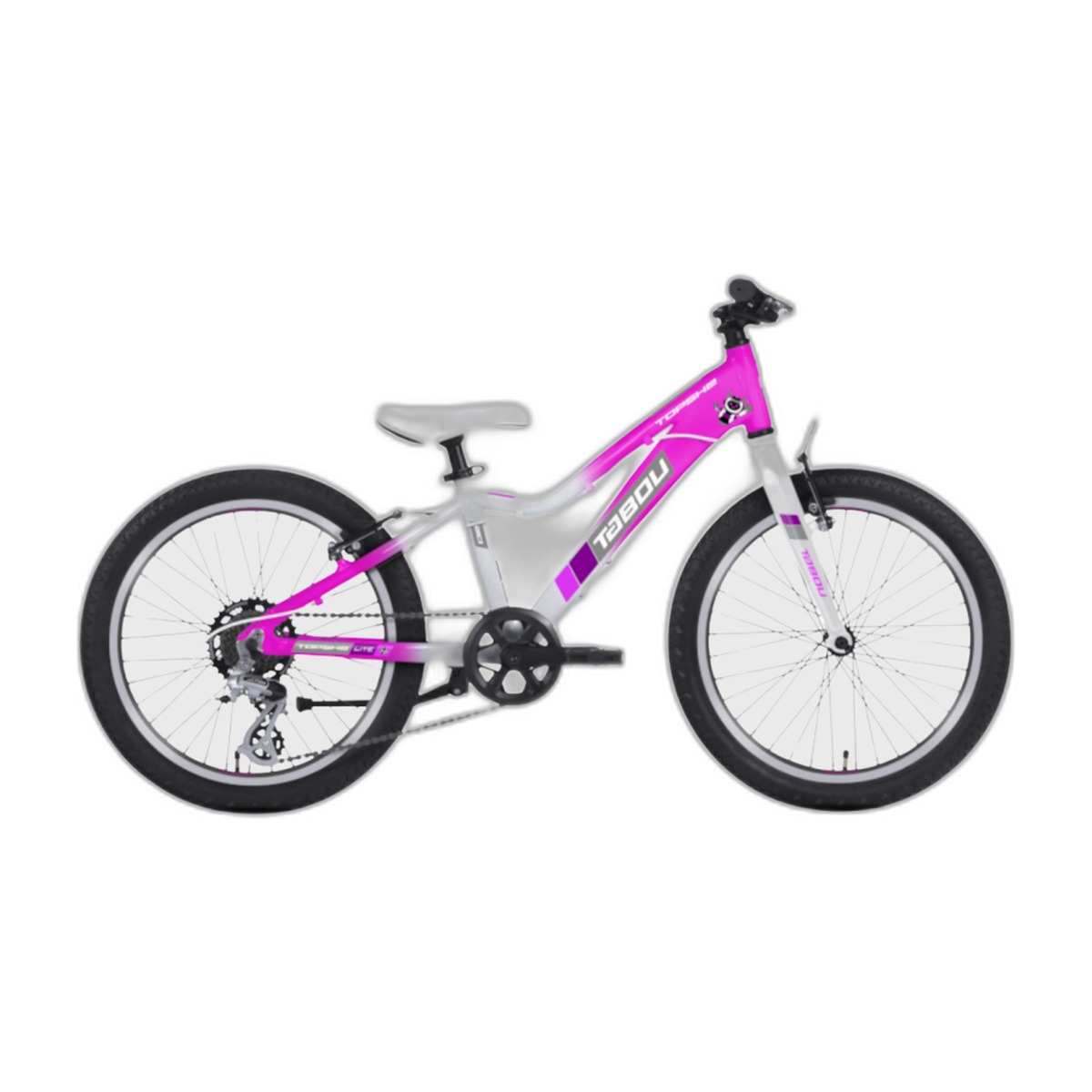 Lasten pyörä TABOU Topshe 20 Lite, 20" pinkki-violetti