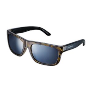 Aurinkolasit SHIMANO Brown Tortoise, Smoke Silver Mirror