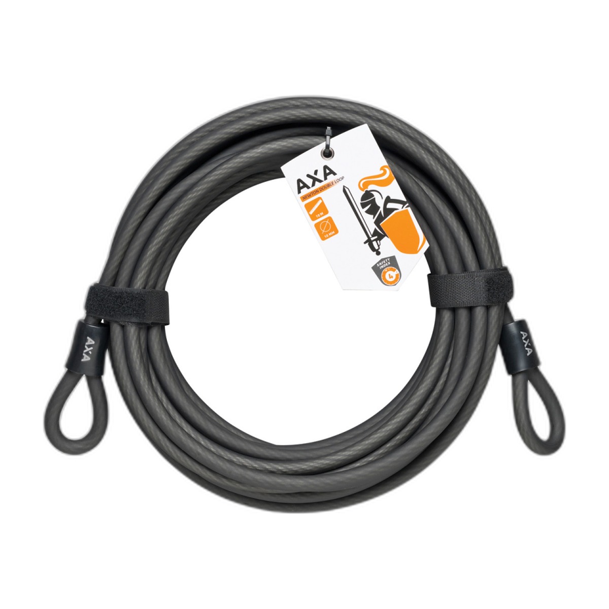 Köysi lenkeillä AXA Double Loop 1000/10