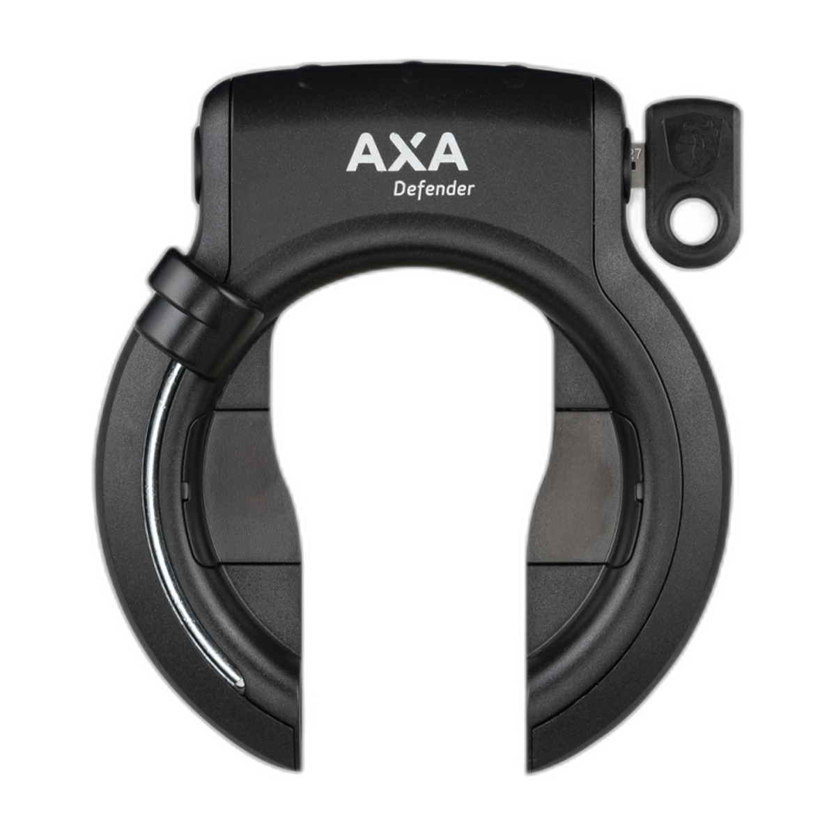 Runkolukko AXA Defender sisäänvedettävä (musta)