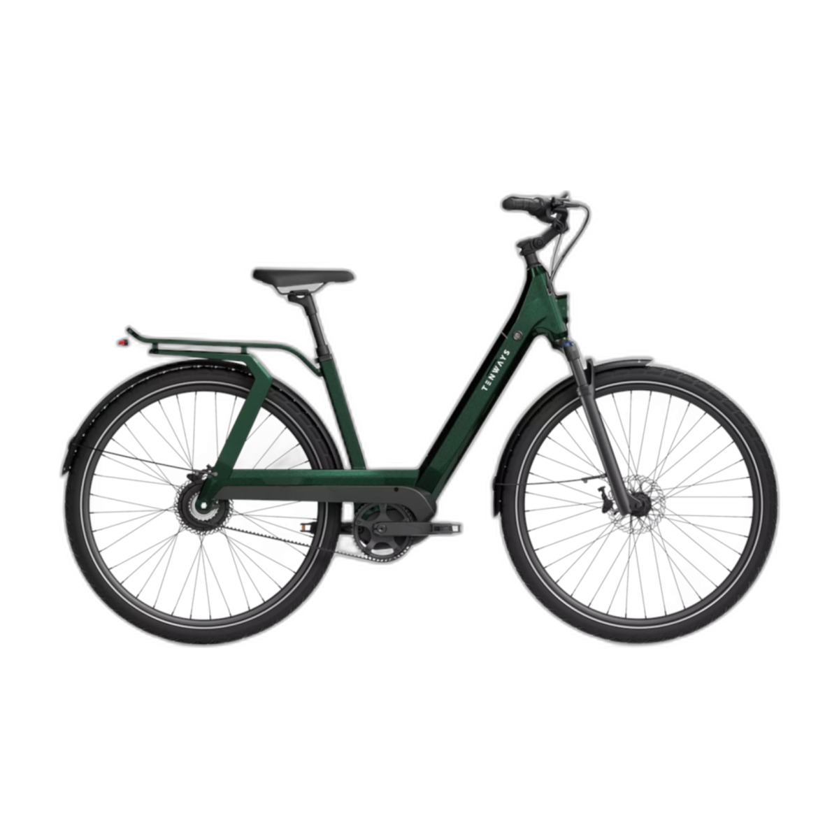 Sähköpyörä TENWAYS TAGA T, Jungle Green