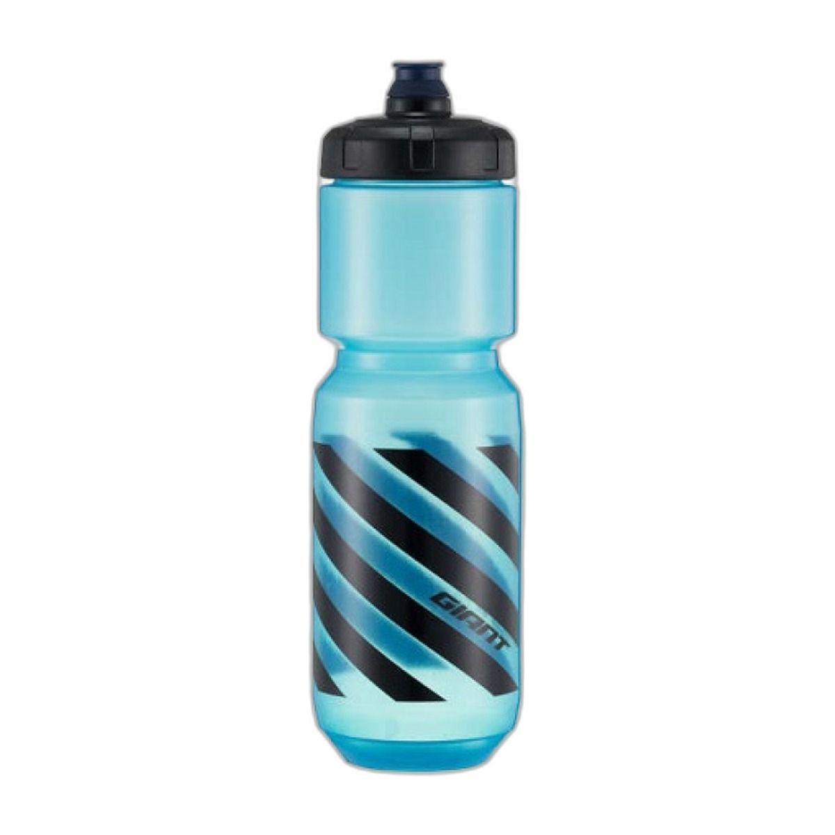 Juomapullo GIANT DOUBLESPRING 750ml Läpinäkyvä Sininen/Musta, läpinäkyvä-sini-musta