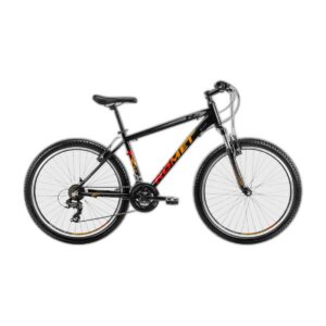 Polkupyörä ROMET Rambler R6.0, 26" musta-oranssi-punainen
