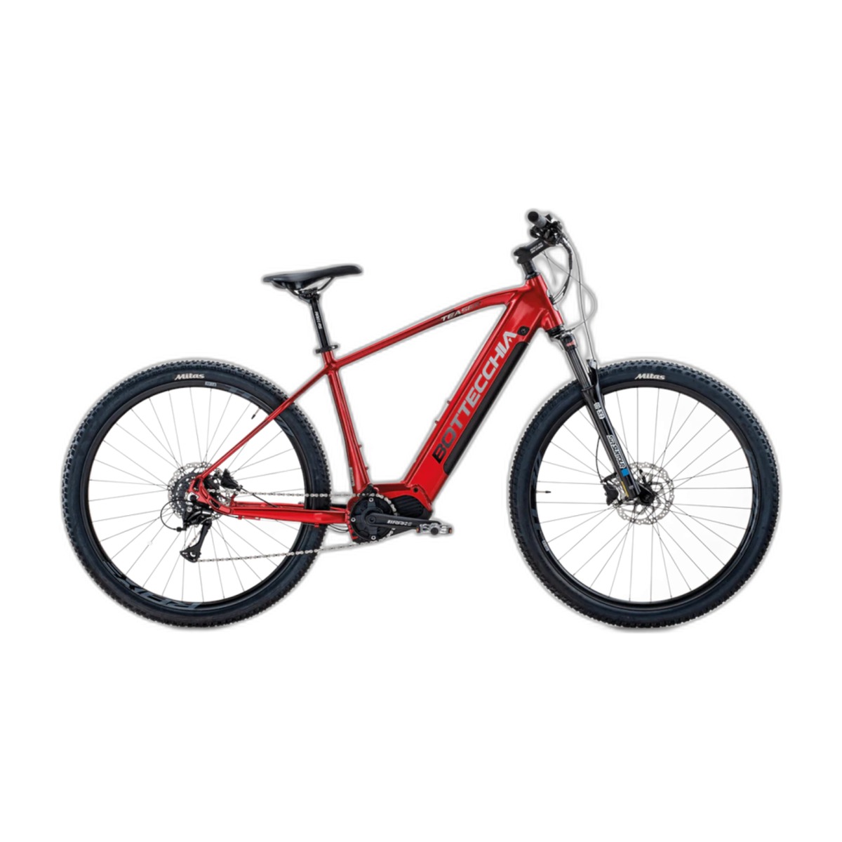 Sähköpyörä BOTTECCHIA BE33 Teaser, C81 Punainen Musta