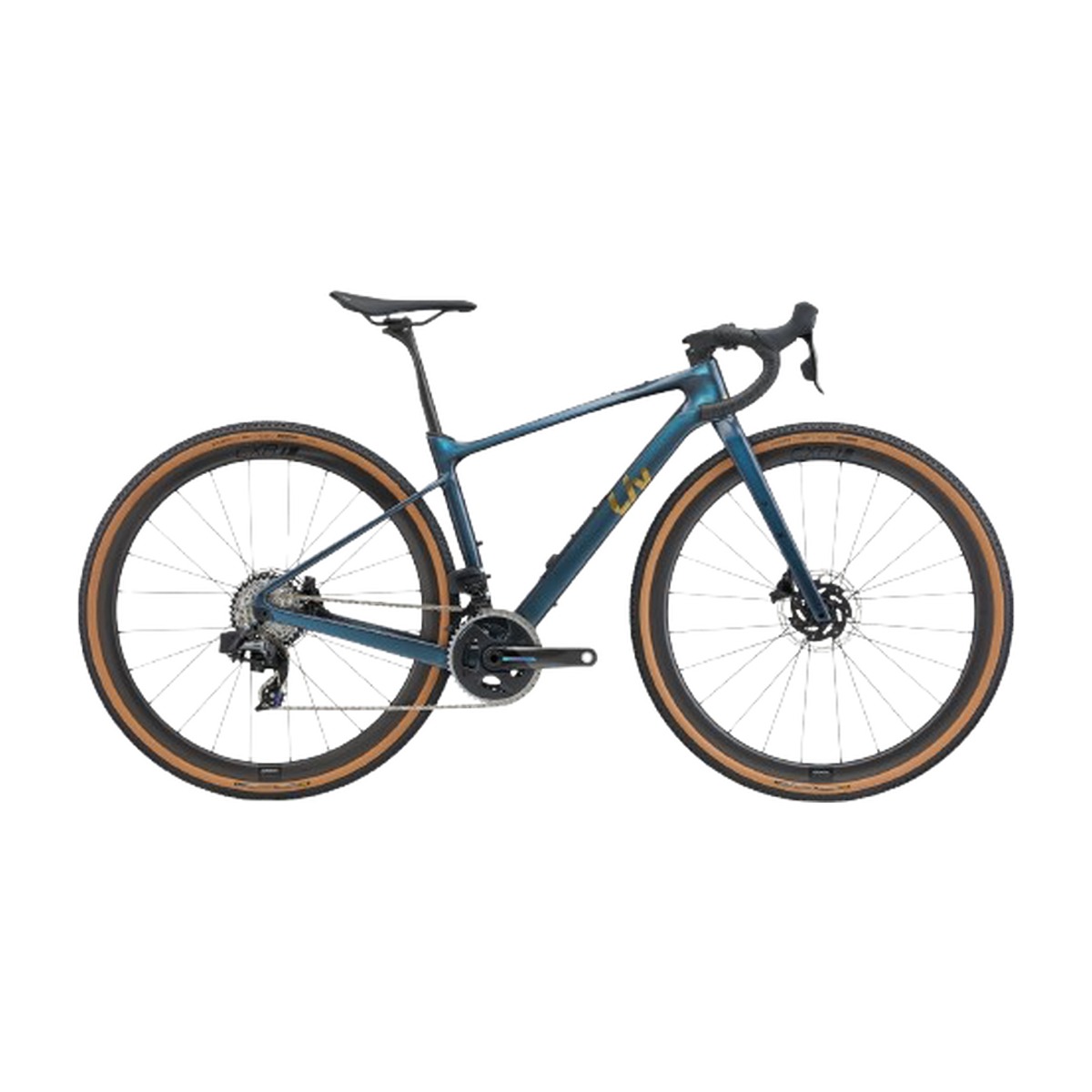 Naisten gravel pyörä LIV Devote Advanced Pro (2025) Ocean Twilight
