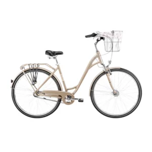 ROMET Art Deco Classic -polkupyörä, etukori, beige