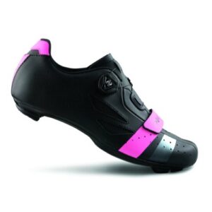 Lake CX176 maantiekengät – musta/pinkki/hopea 39