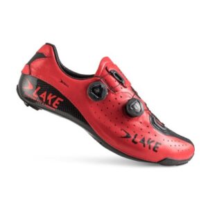 Lake CX402 Speedplay maantiekengät – punainen/musta 44