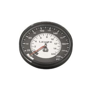 Lezyne 220 PSI Gauge 3.5 pumpun painemittari