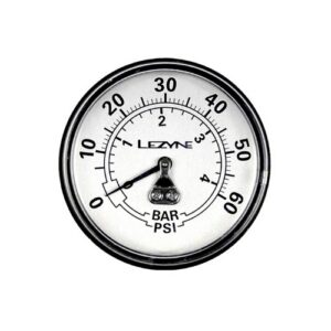 Lezyne 60 PSI Gauge 2.5 pumpun painemittari