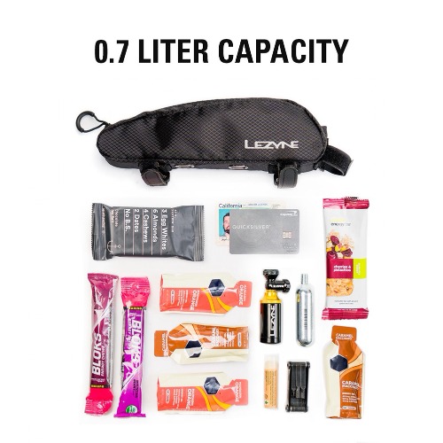 Lezyne Aero Energy Caddy runkolaukku, musta