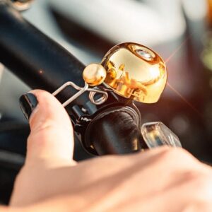 Lezyne Classic Brass HM pyöränkello, messinki – 1 kpl