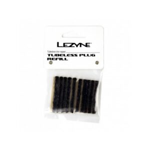 Lezyne Classic Tubeless Kit rengaspaikkaussarjan täyttöpakkaus 10 kpl, musta