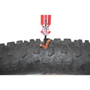 Lezyne Classic Tubeless Kit rengaspaikkaussarjan täyttöpakkaus 10 kpl, musta