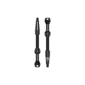 Lezyne CNC TLR Valve PRO tubeless-venttiilit 60mm – musta