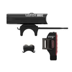 Lezyne Connect Drive PRO 1000XL etuvalo + Strip Connect takavalo