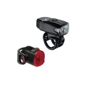 Lezyne KTV Drive -etuvalo + Femto USB -takavalo