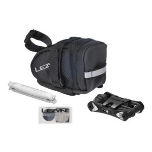 Lezyne M-Caddy Strap satulalaukku, musta
